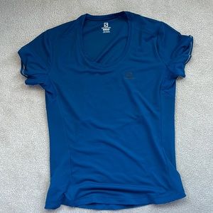 Women’s Salomon running short sleeve shirt
